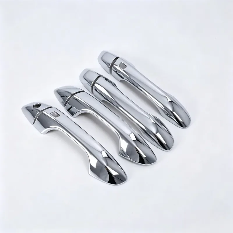 For Kia Sportage 2018-2023 4PCS ABS Door Handle Protectors – Dual Smart Keyhole Cutout Peel & Stick Anti-Scratch Cover