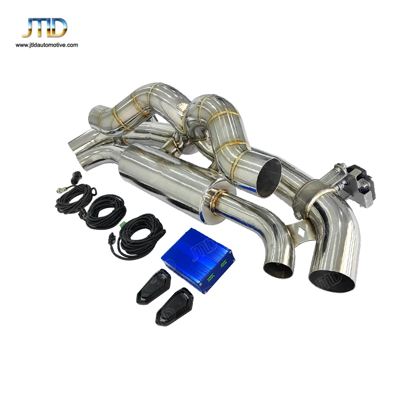 Système Catback d'échappement Valvetronic Performance Decat pour Porsche 992 Carrera Turbo S