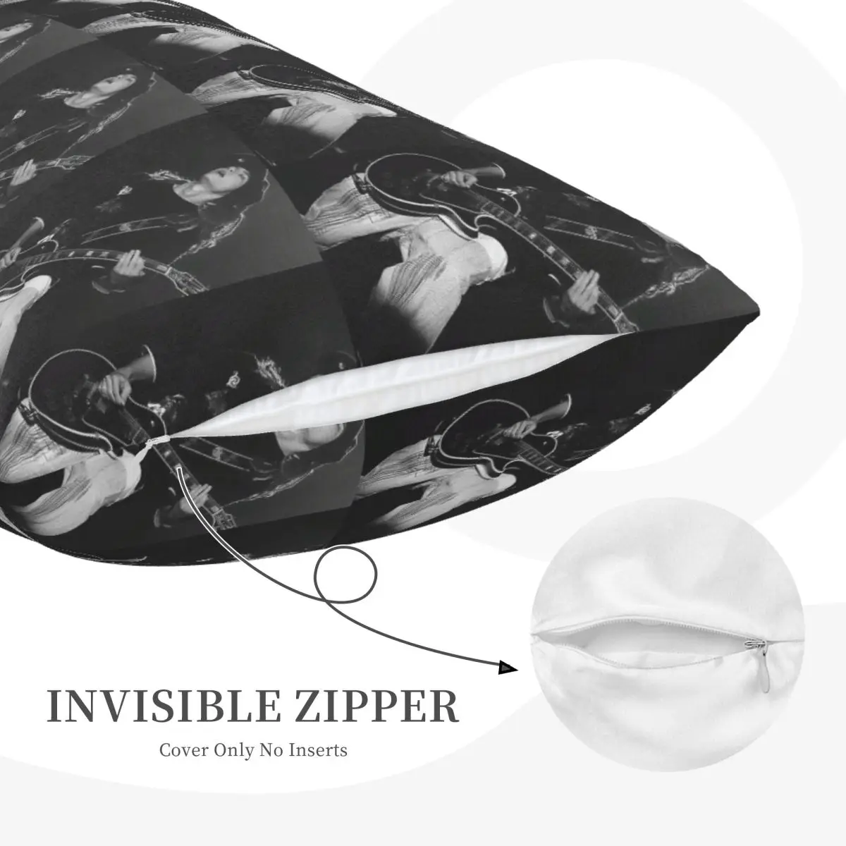 Tokio Hotel Tom Kaulitz Music Band Rectangle Pillowcase Cushion Cover Decorative Bedroom Bed Home Comfort Throw Pillow