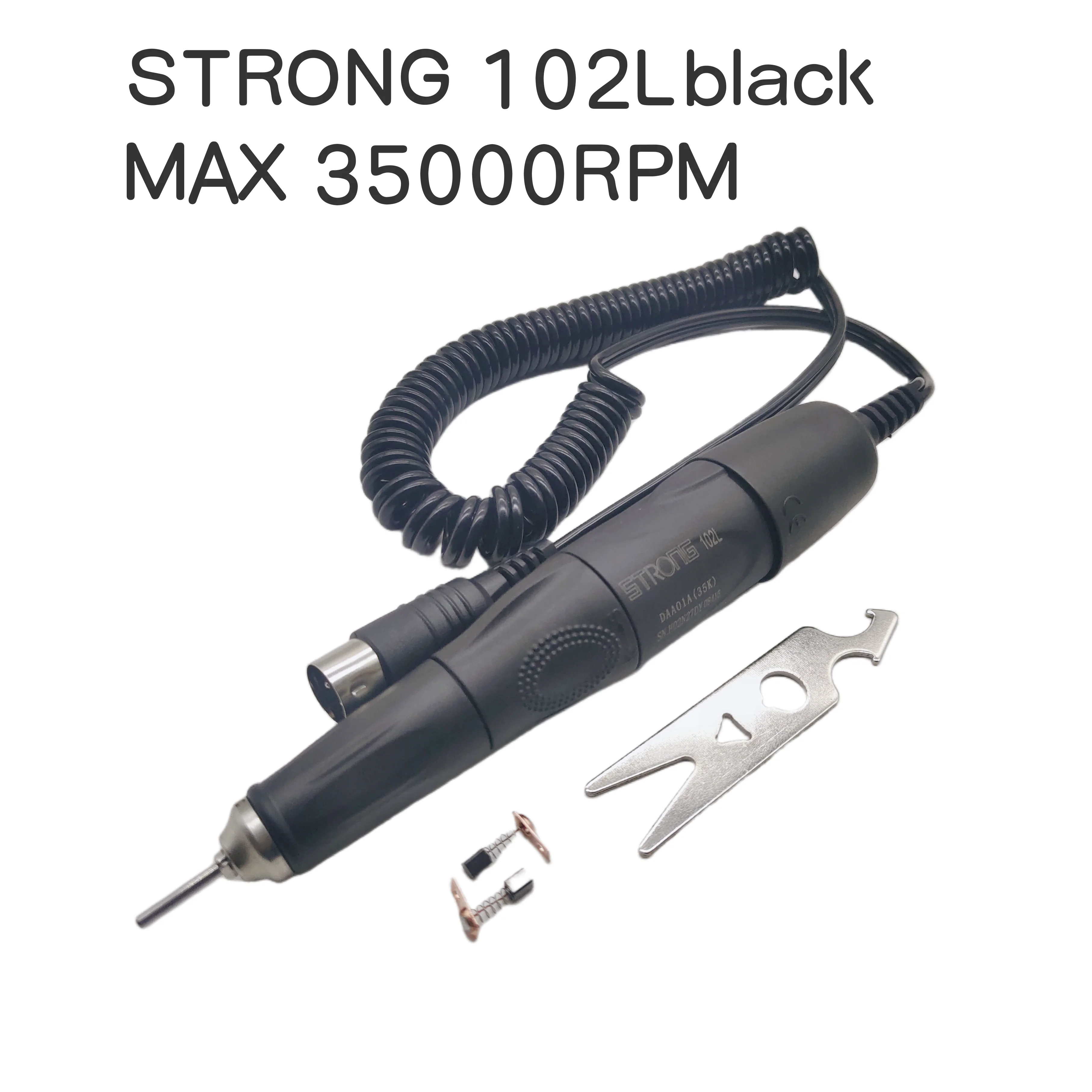 Drill Pen Strong 35K 102L Blue Black Handpiece For Strong 210 Control Box Electric Manicure Machine Nails Drill Handle Nail Tool