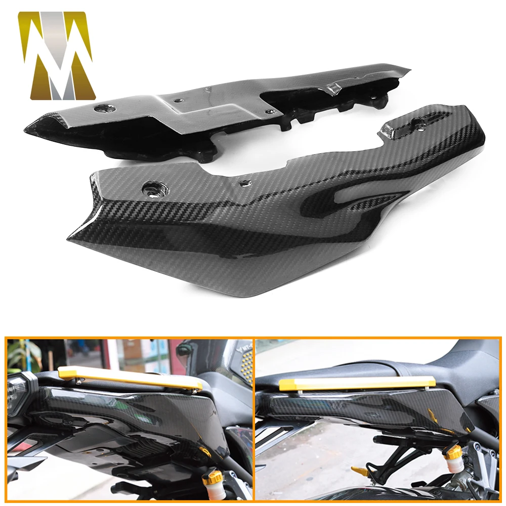 

Carbon Fiber Tail Side Covers Fairing Protector Motorcycle Fairings For Yamaha MT09 FZ09 MT-09 2013-2016 Accessories