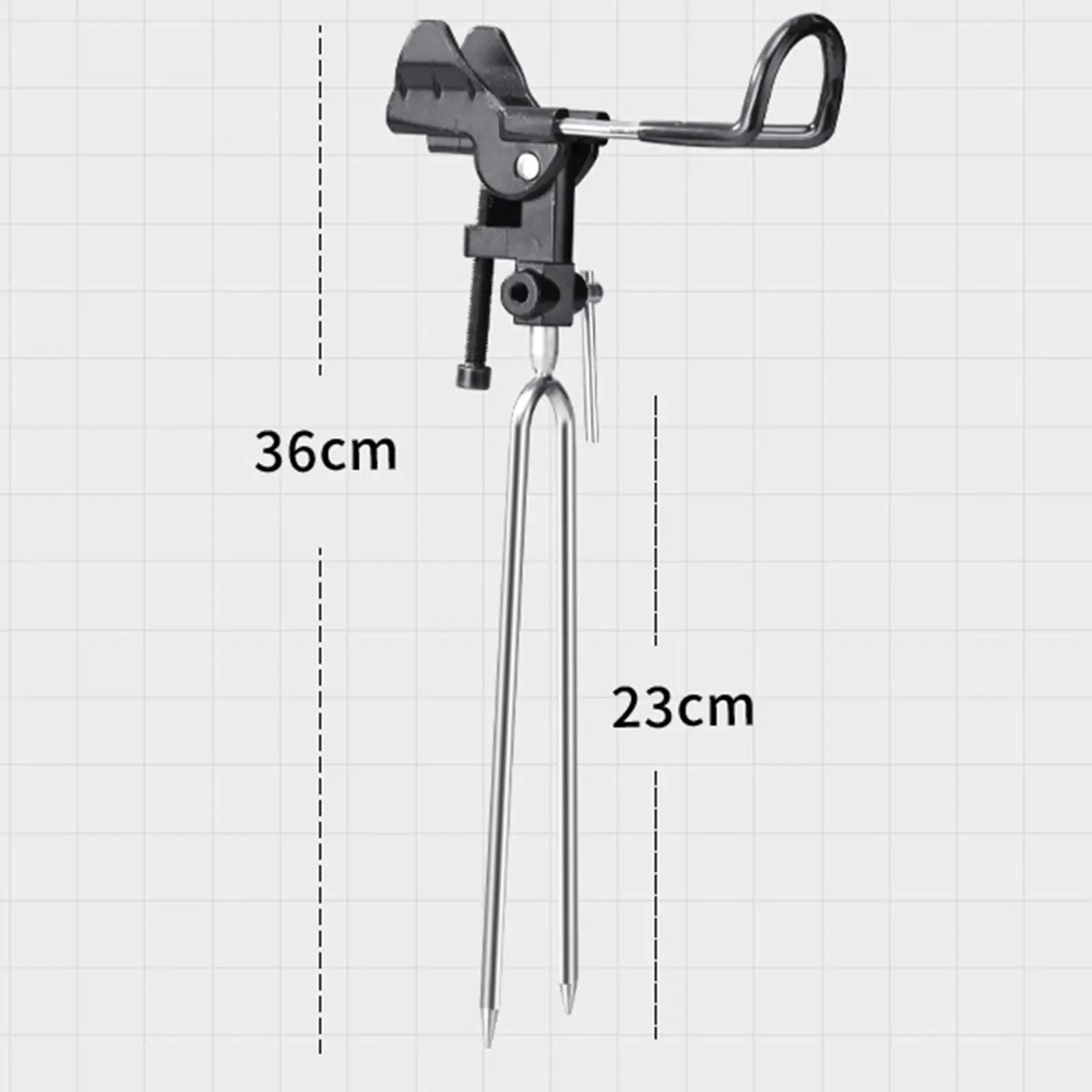 Support de pêche réglable pour lac fluvial et mer, support rapide extérieur, résistant à 360, le plus récent