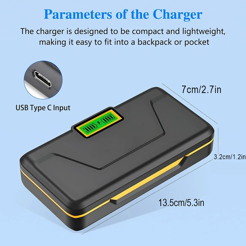 PD 20W Fast Charging NP-FZ100 Battery Charger SD Card Slot, Suitable for SONY ZV-E1, A7 III, A7RII, A7IV, FX30, A1, A6600, A6700