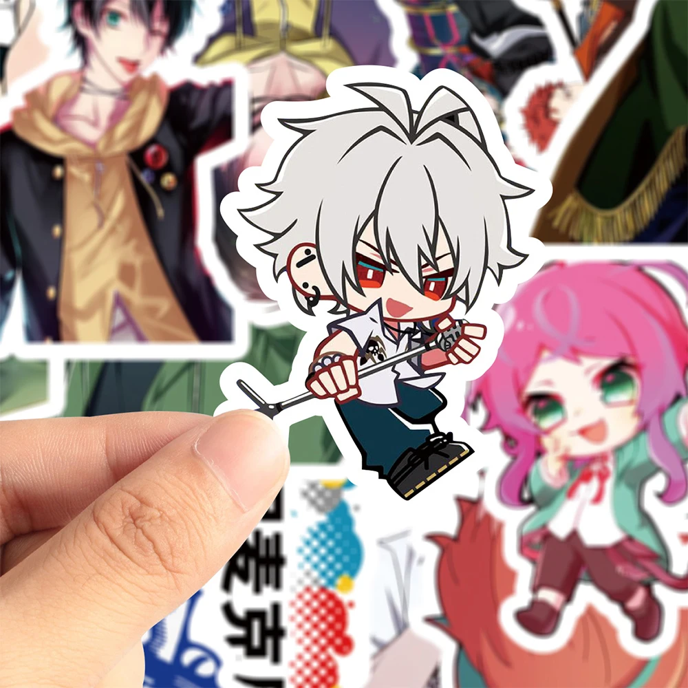 10/30/50pcs Anime Game Hypnosis Microphone Stickers Yamada Ichiro Cool Manga Sticker DIY Luggage Guitar Phone Cartoon Decals Toy