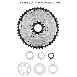 Shimano-Ideore SLX M7100 12 Mountain Speed Bike Flying, 12V Flying Variable, CS-M7100, 12 S, 10-51T, 10-45T, Micro Spline Cassette 10 Main Sales Cassette 12V Microspline - №3