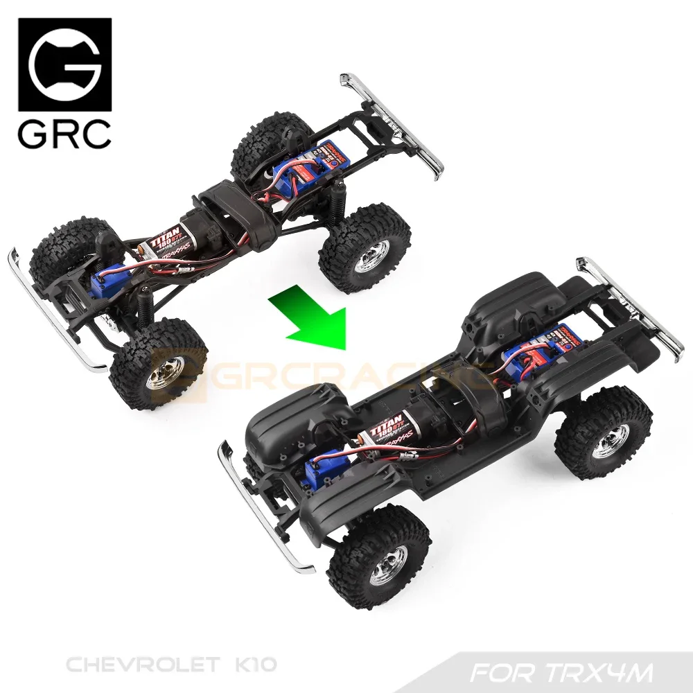 GRC TRX4M Wewnętrzne błotniki Osłona przeciwbłotna do TRX4M Chevrolet K10 Opcja części modernizacja # G181QP