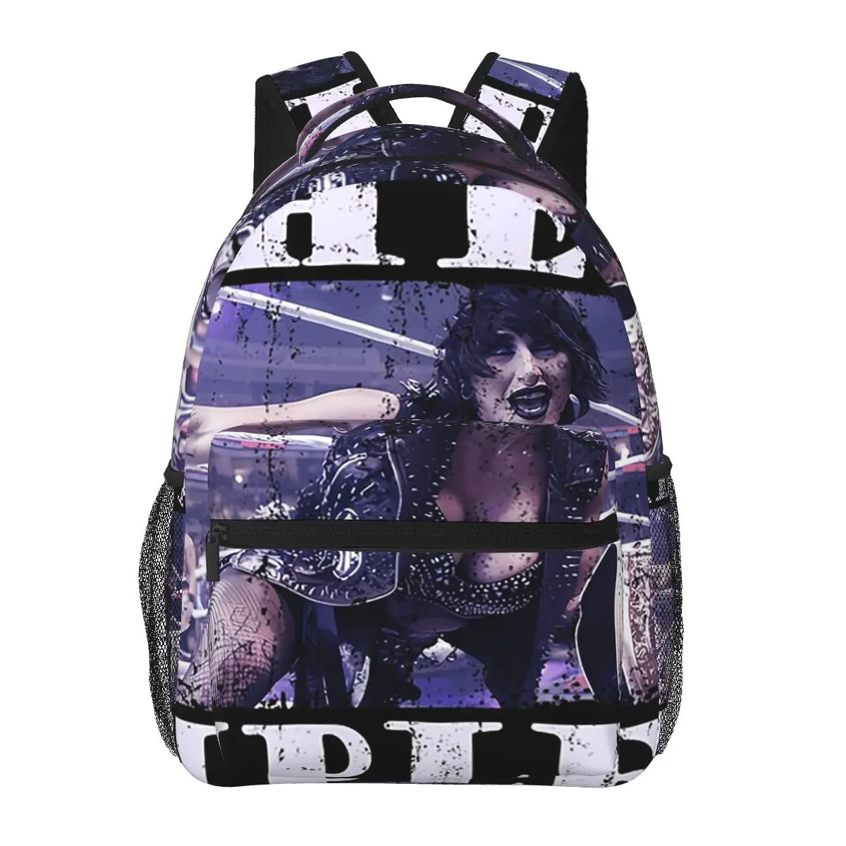 

Rhea Ripley Wrestler Mami's Always On Top Student Backpack School Bag Hiking Travel Daypack for Men Women Bookbag Shoulder Bags