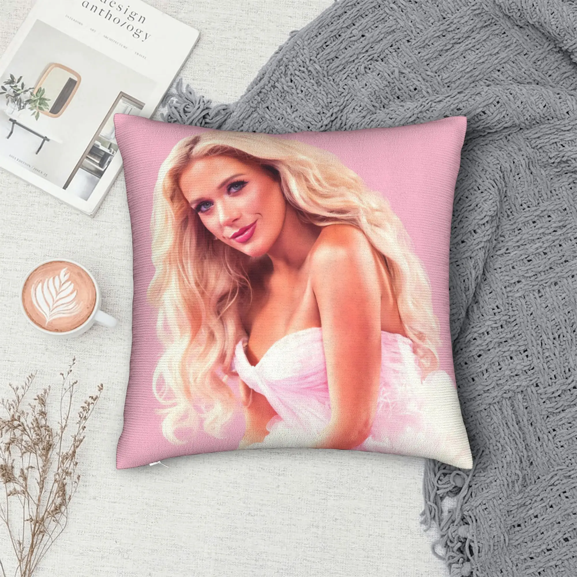 Office Megan Moroney Singer Cloud 9 Album Pillow Case  Comfy Pillow Cover For Living Room Chair Funny Pillowcases