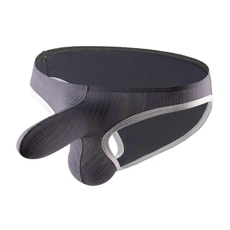 Mens Low Rise Sexy Ball Pouch Briefs Elephant Trunk Underwear Breathable Moisture Wicking Comfortable Underpants