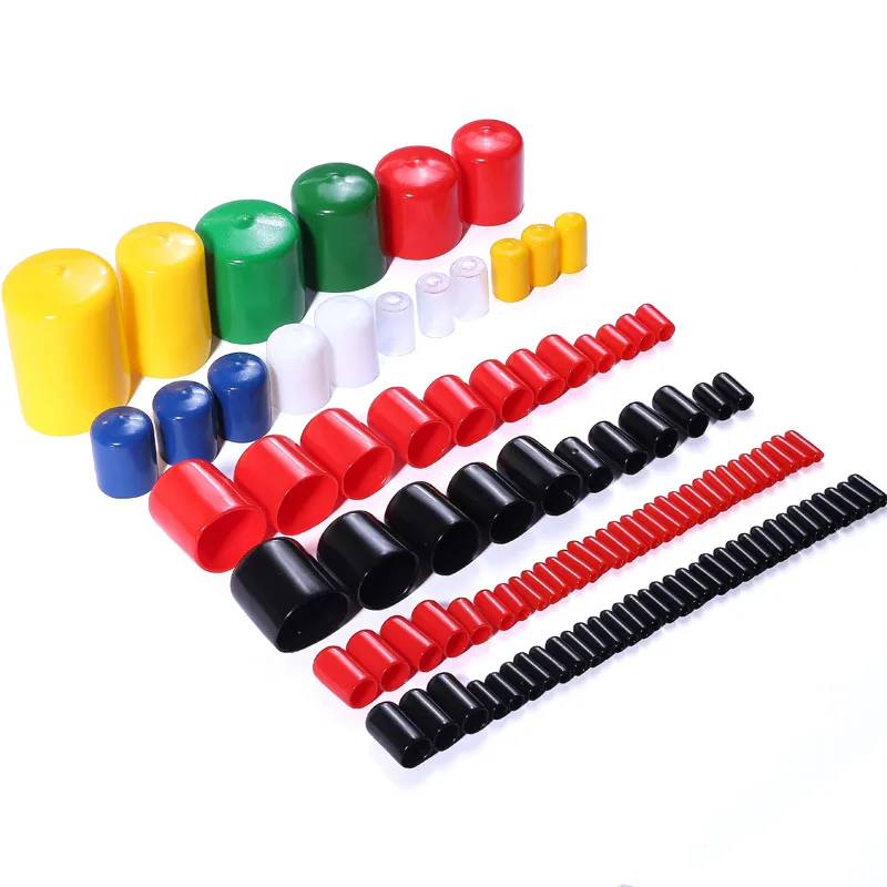 

Cap Hole Cover Rubber End Threaded Sheath Thread Caps Silicone Screw Seals Plug Protective Sleeve Stopper Black Outer Blanking