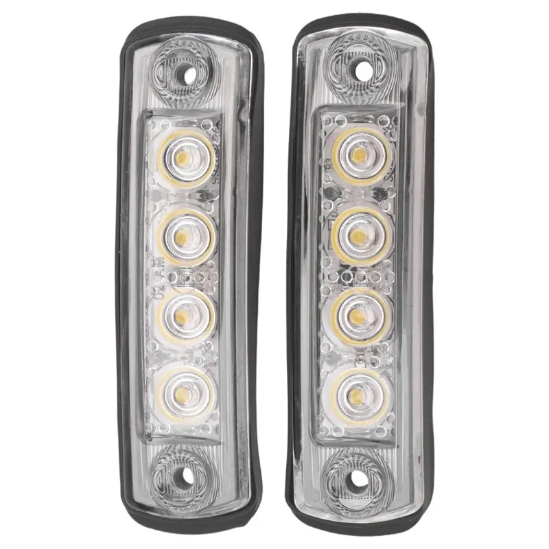 ABLL-2Pcs 24V Truck LED Sun Visor Light Sunshade Light For MAN Truck TGX Truck TGS 81252606121