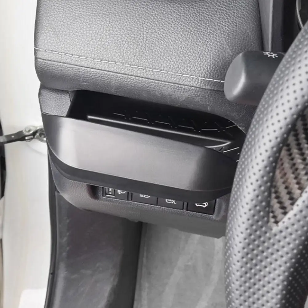for Toyota RAV4 Storage Driver's Drawer Box Left Driver Tray Storage Storage Hidden Holder Storage Box Side Glove Box Conso Y6Z6