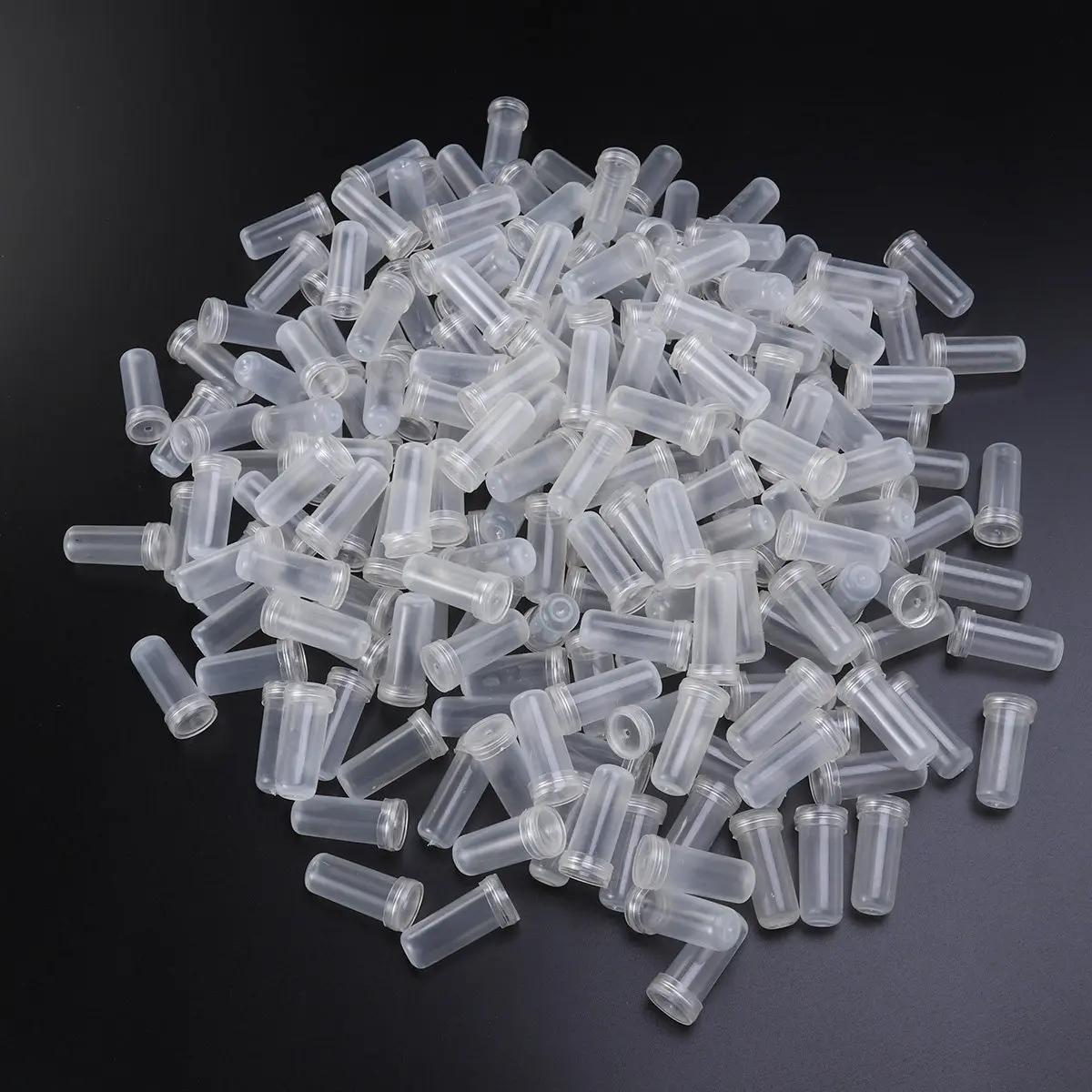 

200Pcs Floral Water Tubes 4.1x1.8cm Premium Eco-Friendly Plastic Flower Holder for Roses Carnations Chrysanthemums Fresh