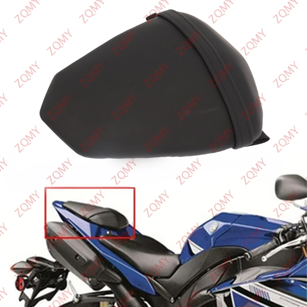 YZF-R1 2009-2014 Motorcycle Rear Passenger Seat Pillion Cushion Cover For Yamaha YZF R1 2009 2010 2011 2012 2013 2014 Black