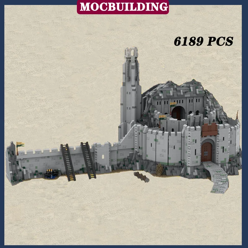 MOC UCS Helm\'s Deep Classical Building Model Build Blocks Set Assemble Collectible Series Toy Giftl