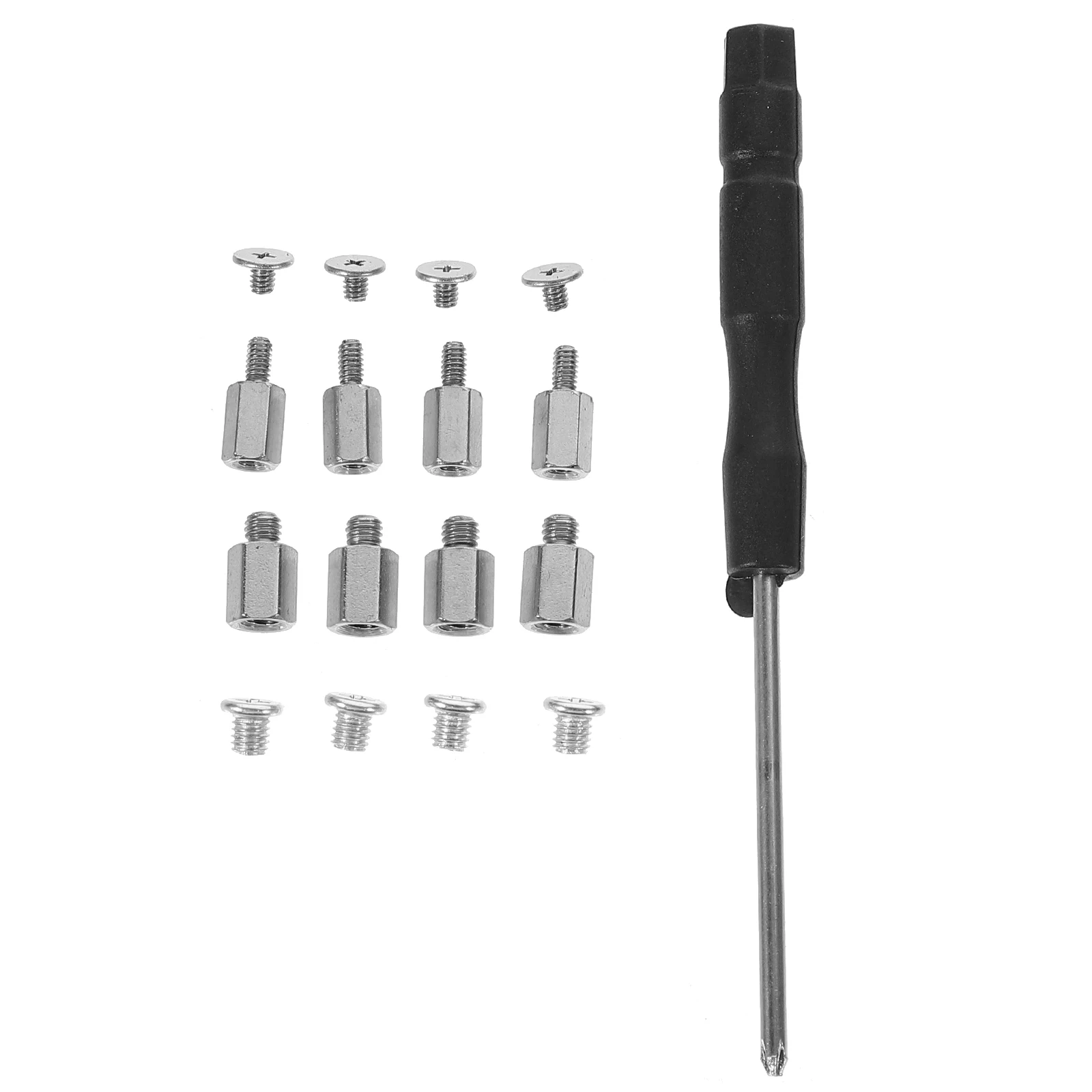 1 Set M.2 Ssd Mounting Screw Stainless Steel Hex Nut Easy Install For Motherboard Game Console .2 Ssd Mounting Screw