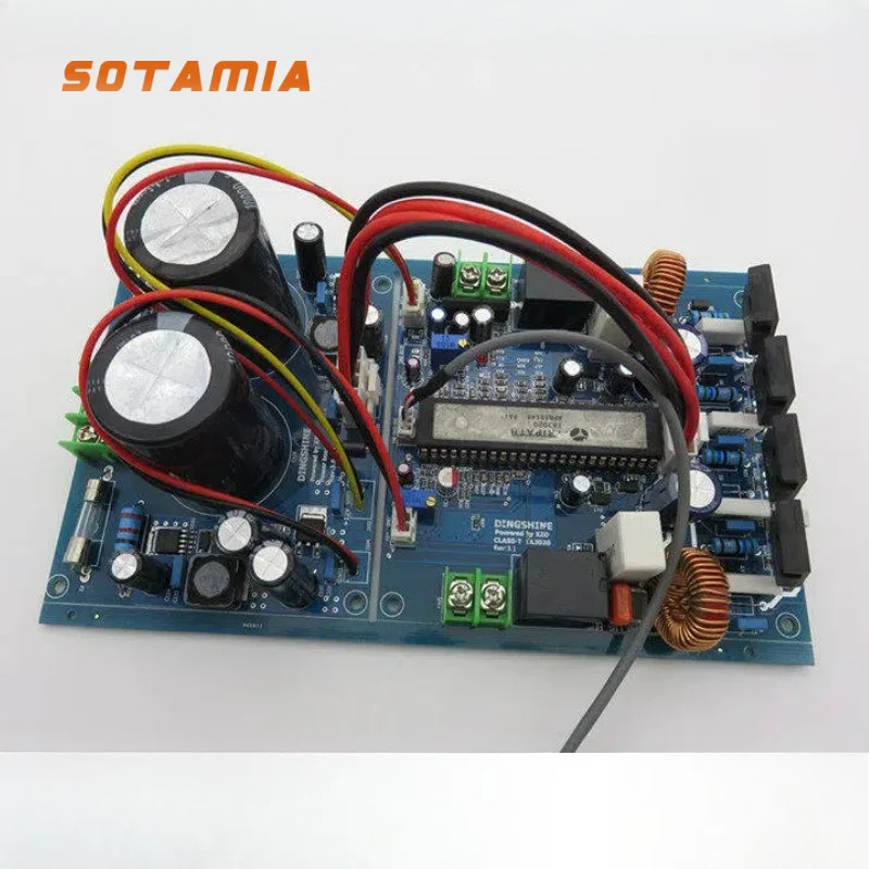 

SOTAMIA TA3020 Class T Digital Power Amplifier Board Two Channel 175Wx2 HIFI Audio Amplifier Dual AC28-38V Power Supply