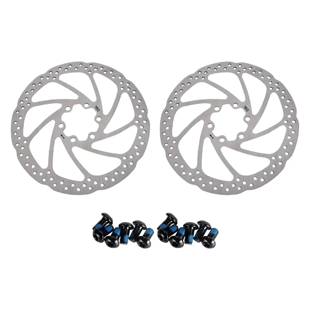 Compatible Mechanical Disc Brake Caliper Set for E-Bike, Front Rear Brakes with Strong Stopping Power and Heat Dissipation