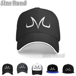 Summer New High Quality Brand Majin Buu Snapback Cap Cotton Washed Baseball Cap for Men Women Summer Hip Hop Mesh Hat Golf Caps