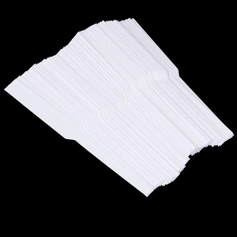 100Pcs White Outfit Scented Sticks Perfume Tester Paper Strips Kit Tape Fragrance Perfume Essential Oils Test Tester Paper Strip