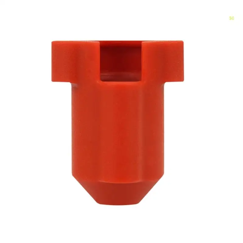 Kaus Silikon untuk K1Max Penutup Blok Pemanas Keramik Casing Hotend Printer 3D Dropship