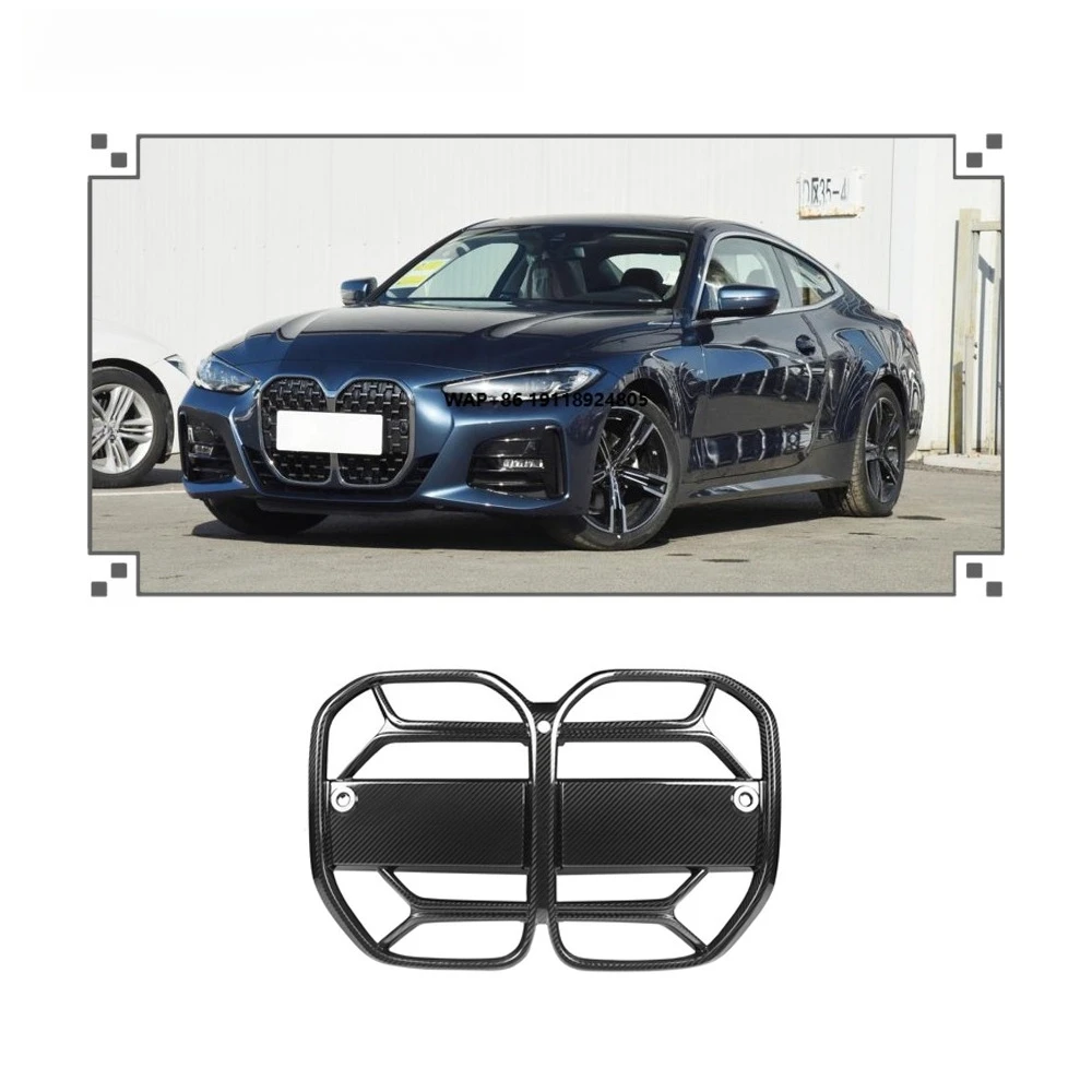 

New Design 2021-2022 G22 G23 4 Series Dry Carbon Glossy Black Front Grill for Car Bodykit