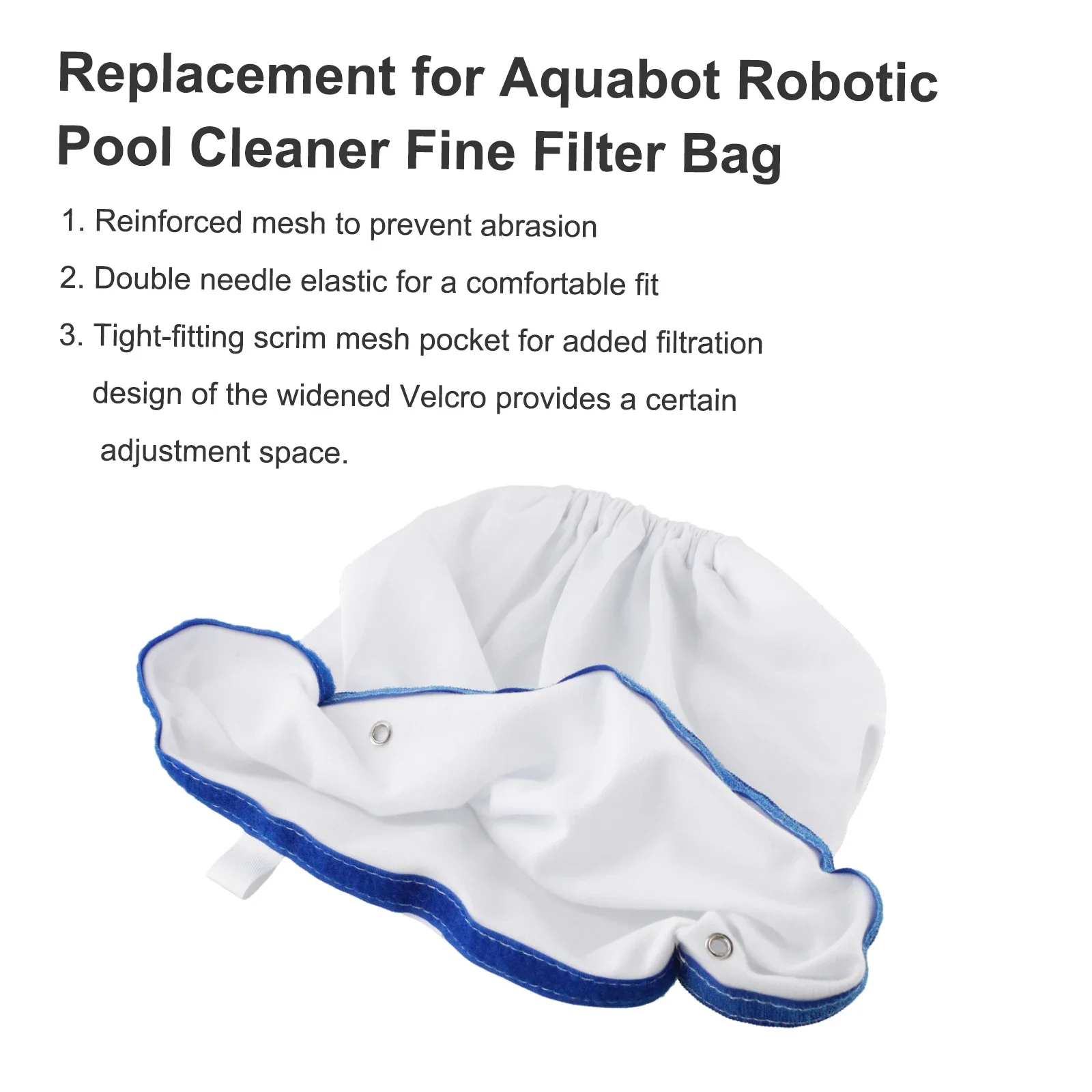 

For Aquabot Compatible Fine Filter Bags Offering Reliable Filtration Performance In Your Pool Cleaning Routine
