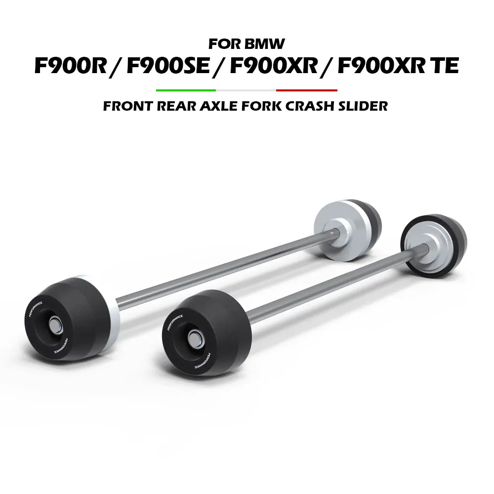 Motorcycle Rear Front Axle Fork Crash Slider For BMW F900R F900SE F900XR TE 2020~2023 Wheel Crash Slider Protector Accessories