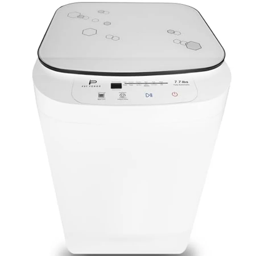 

Compact Fully Automatic Mini Washing Machine with 8 lbs Capacity for Small Loads and Pet Items Portable Top Load Design Ideal f