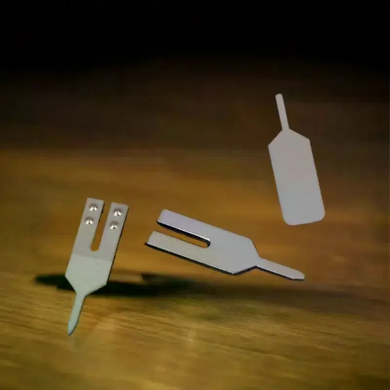 100Pcs Stainless Steel Battery Spot Welding Pads Positive Negative Pole Connection Battery Pins for Electronic Components