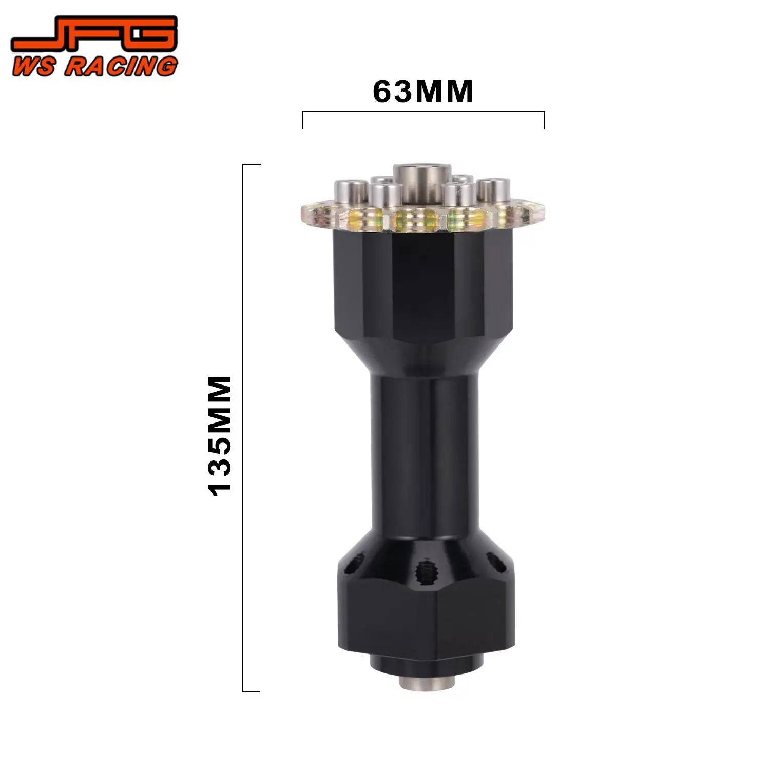 Motorcycle Purple/Black Middle Axle Accessories For Light Bee Surron Sur Ron X S X160 X260 Electric dirt pit bike E-bike
