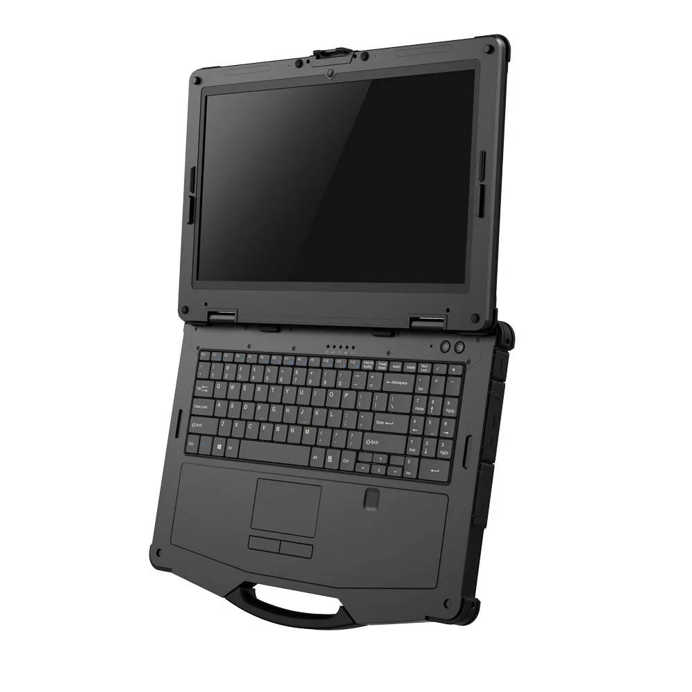 15.6-inch Rugged Windows Laptop Intel Core i5/i7 CPU RJ45 RS232 Processor IP65 Industrial Waterproof Tablet Computer X15