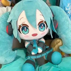 New Hatsune Miku Plush Cartoon Shoulder Bag Cute kawaii Christmas Dressing Doll Anime Girl Backpack Bag Children's Gift Kids Toy