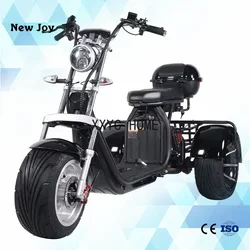 Long Range Off Road 3 Wheels Tricycle Electric Mope Scooter  Fast  E