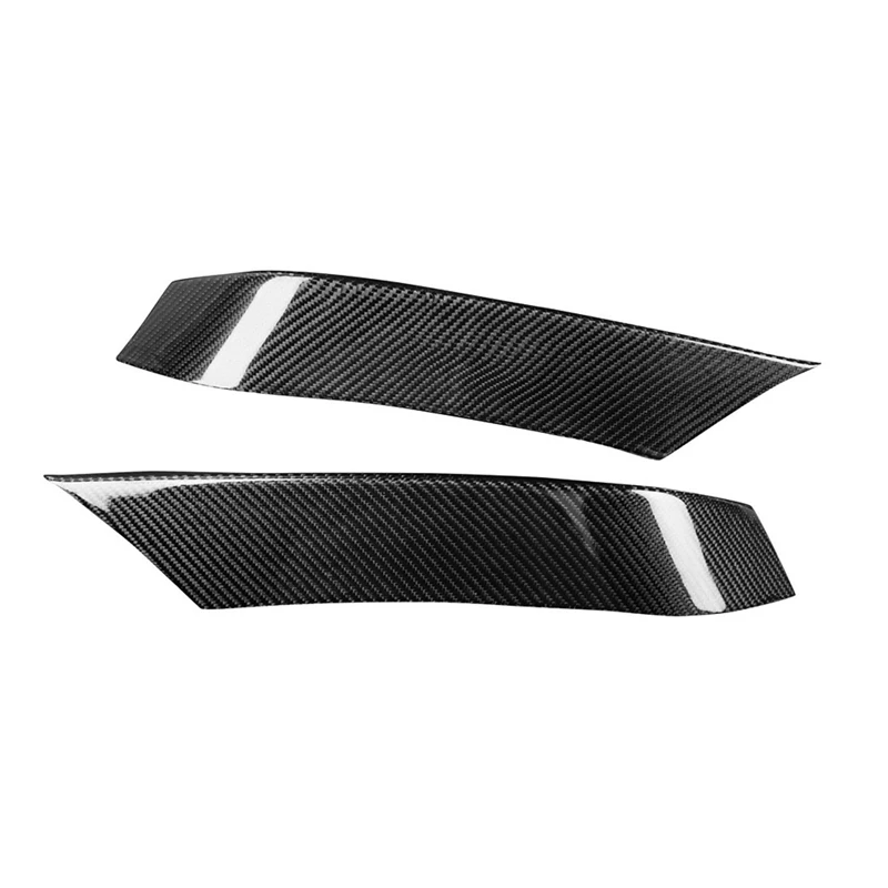 2 PCS Car Front Bumper Front Bag Corners Spoiler Splitter Lip Front Bumper Frame Trim Exterior Tuning ABS For BMW M3 F80 F82 F83