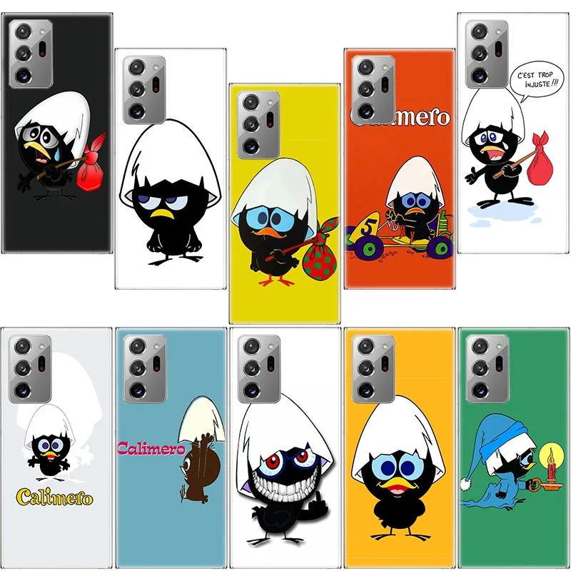 Calimero cute cartoon Duck Phone Case For Samsung A13 A23 A33 A53 A73 A05S A04S A02S A03S Galaxy A72 A52 A42 A32 A22 A12 A52S