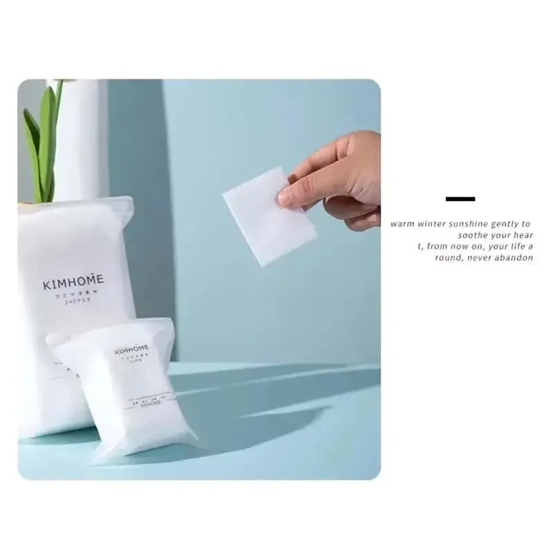 240 Uds máscara de papel suave y almohadilla de algodón húmedo especial Sk algodón multifuncional estirable removedor de maquillaje fino tóner de algodón Facial