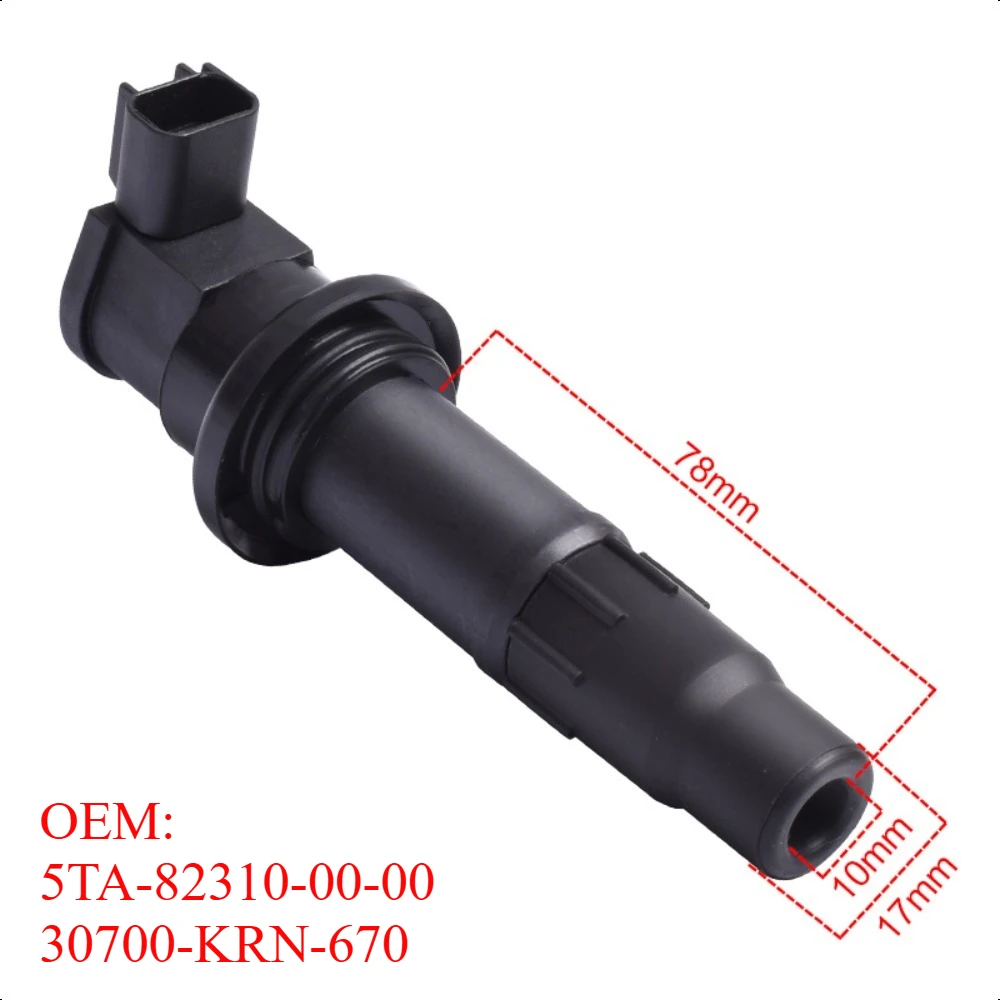 Bobina de Encendido 5TA-82310-00-00 para YAMAHA ATV YFZ450 YFZ450S YFZ450V, para Scooter YAMAHA WR450FR YZ450F, para HONDA MOTO CRF 250 R