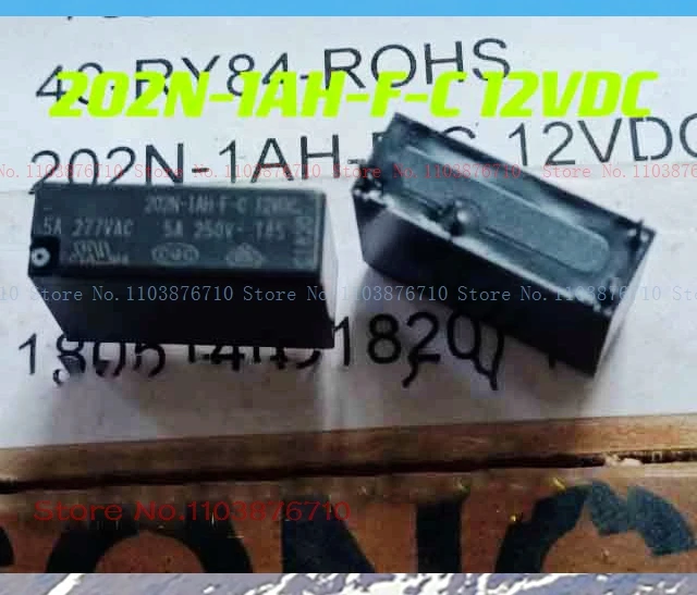 202N-1AH-F-C 12VDC 24VDC F3AA024E