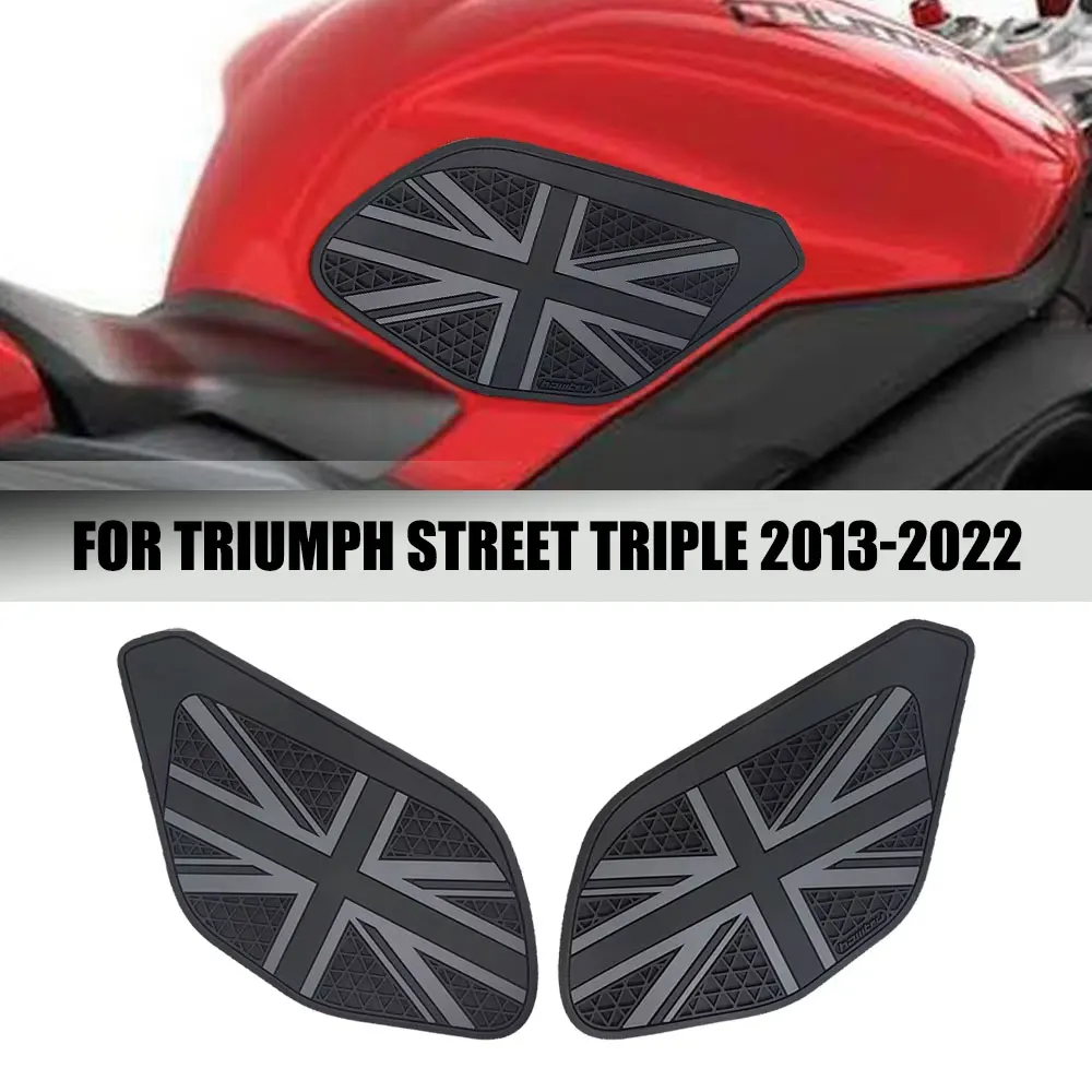 

Motorcycle Accessorie Side Tank Pad Protection for Triumph Street Triple 2013-2022 motorcycle sticker