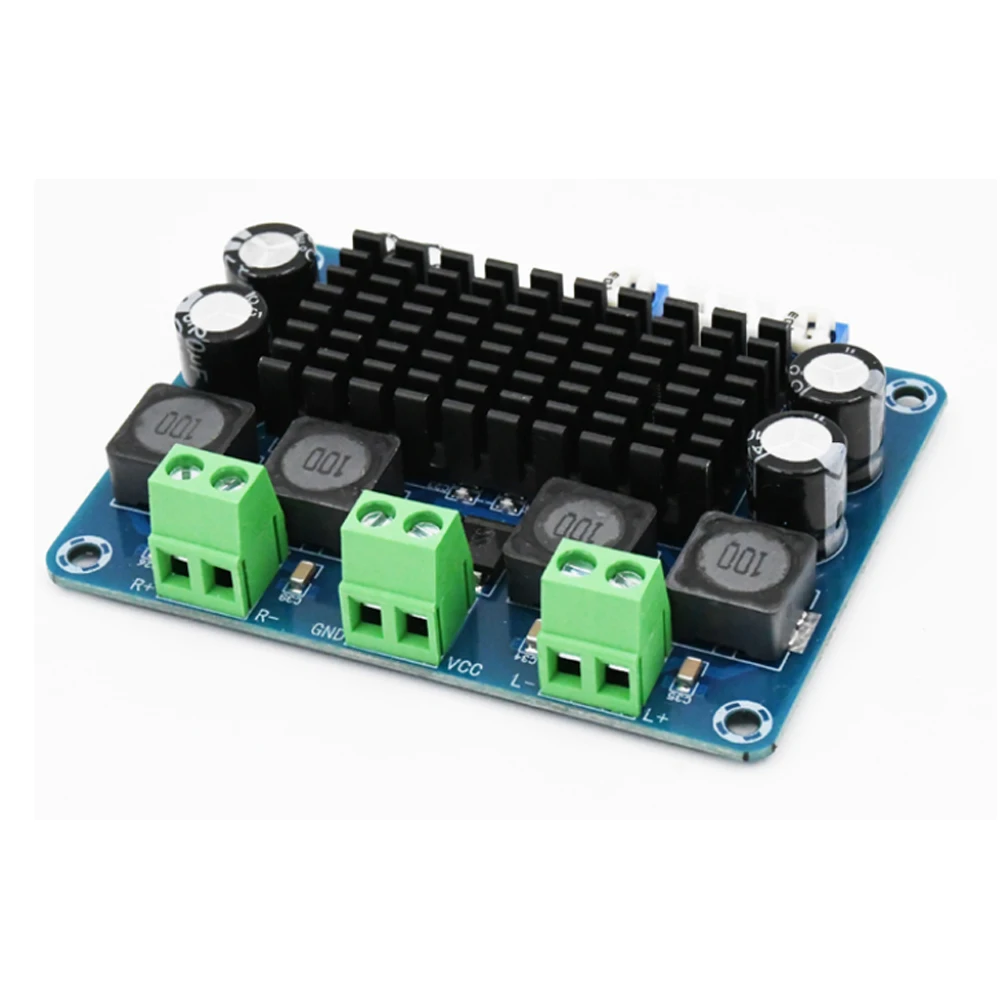 TPA3116D2 High-Power Digital Amplifier Board Industrial Control Audiovisual Applicable Power Supply 24V Output 100W*2