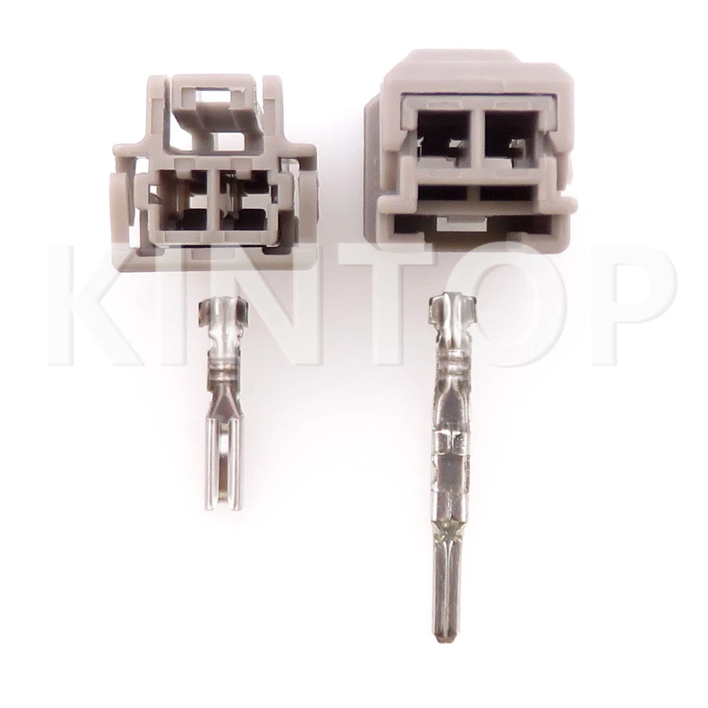 1 Set 2 Pins Automotive Wiring Harness Male Female Unsealed Socket AC Assembly For Honda 6098-0240 6098-0239 Car Trunk Lock Plug - Image 5