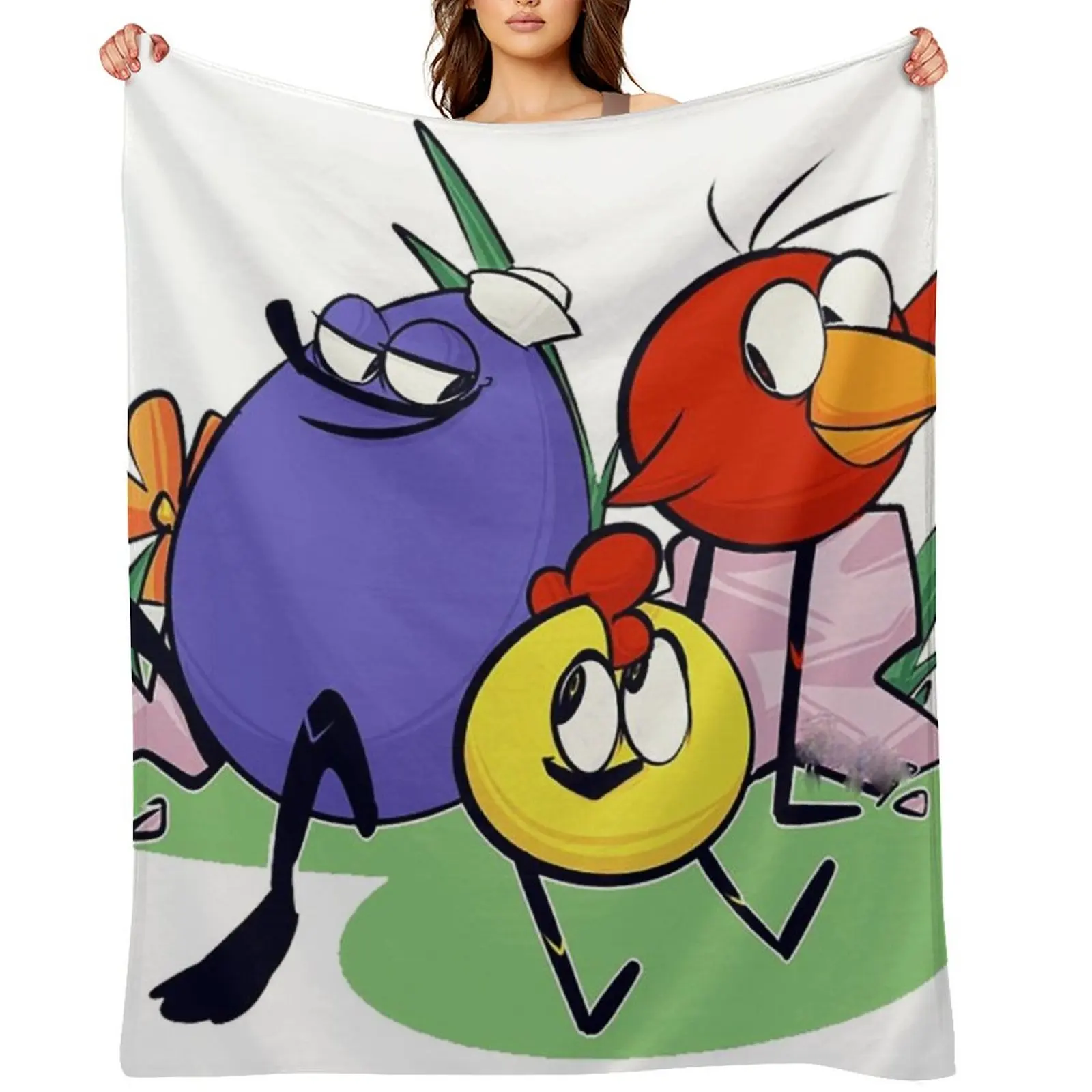 

Peep and the Big Wide World Throw Blanket heavy to sleep For Sofa Thin Thermal Soft Plush Plaid Blankets