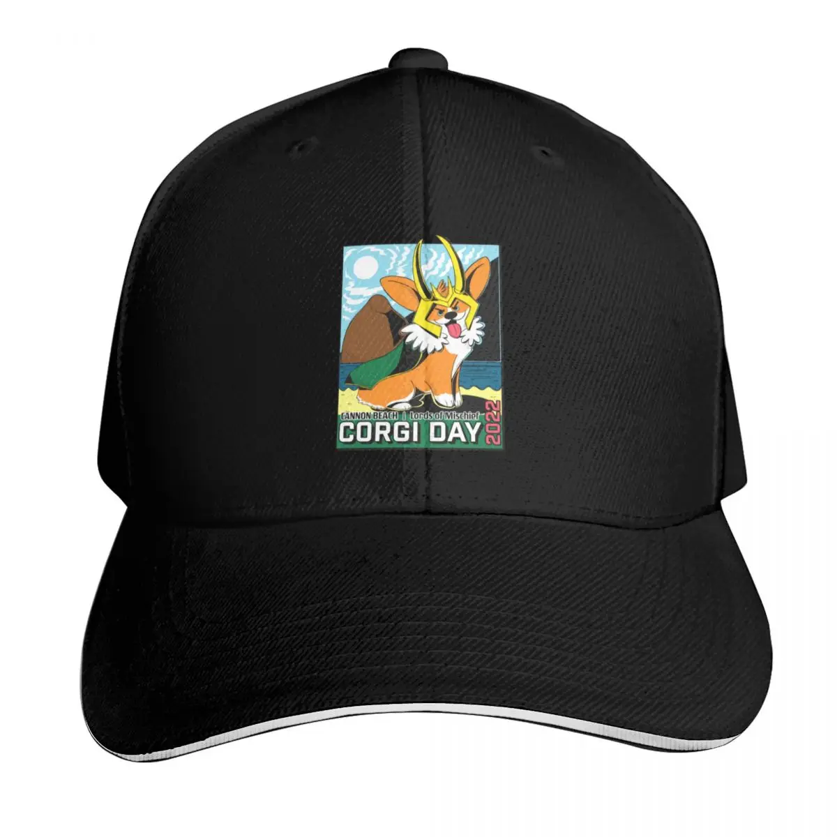 2022 Lords of Mischief Baseball Cap Quick Dry Performance Cotton Twill Breathable Contrast Two Tone Brim