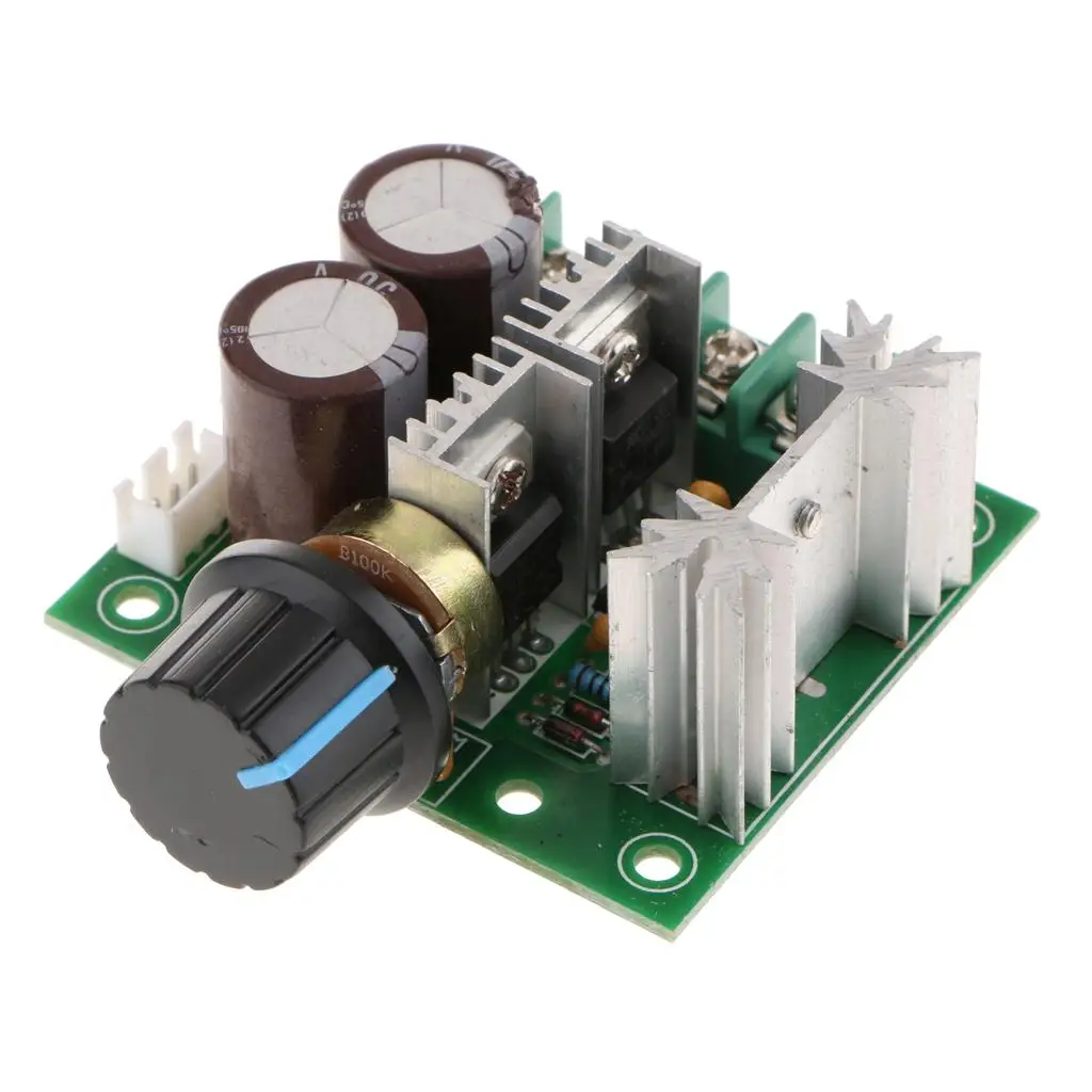 

12V-40V 10A 400W PWM DC Motor Speed Controller Governor Switch with Knob
