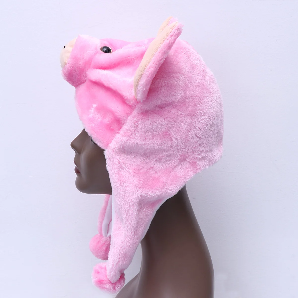 

Animal Warm Winter Hood Earflap Design Cute Cartoon Headwear For Adults Holiday Costume Accessory Animal Hood Winter