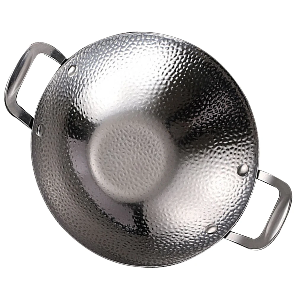 

Must-have Cookware Pans Griddle Dry Pot Stainless Cooking Utensil Kitchen Steel Frying