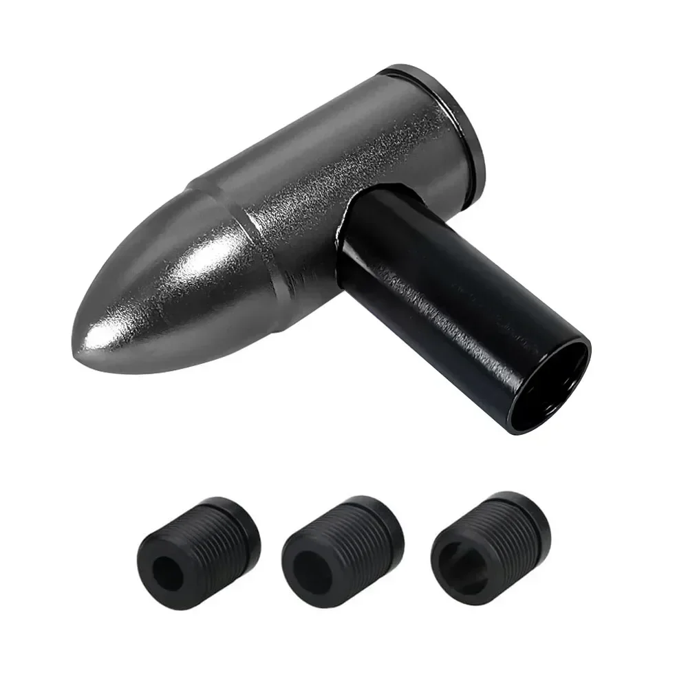 Aluminum Airplane T Shape Racing Joystick Gear Shift Knob Universal Car Manual Automatic Shifter Lever