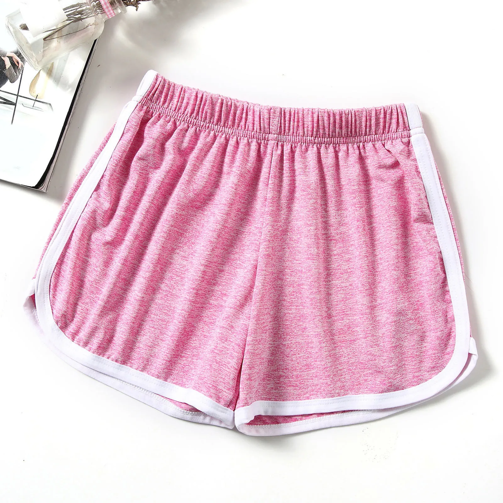 

Summer Sports Shorts For Women Casual Beach Sexy Stretch Waist Short Harajuku Women'S Clothing Fashion Stretch Biker Short Pants