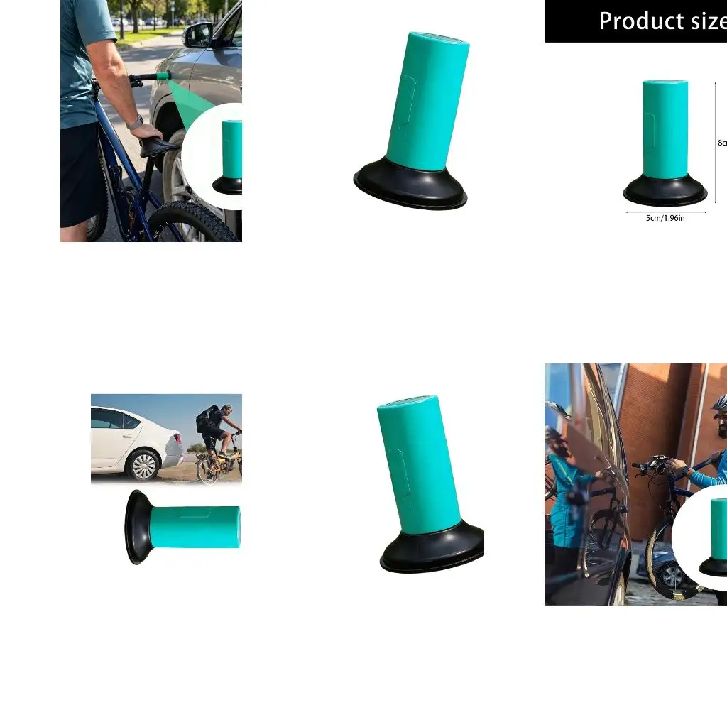 Q39E Strong Suction Cup Bike Rack Portable Holder Cycling Transport Stand